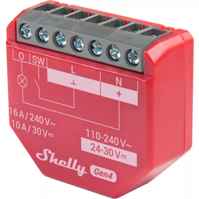 Shelly · inbouw·1PM Gen4 2-pack · relais · max 16A · 1 kanaal · meetfunctie · (Shelly_1PM_Gen4_2er)