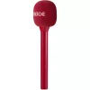 Draagbare interviewmicrofoon Rode Interview GO – rood (compact, handapparaat, plug-and-play)