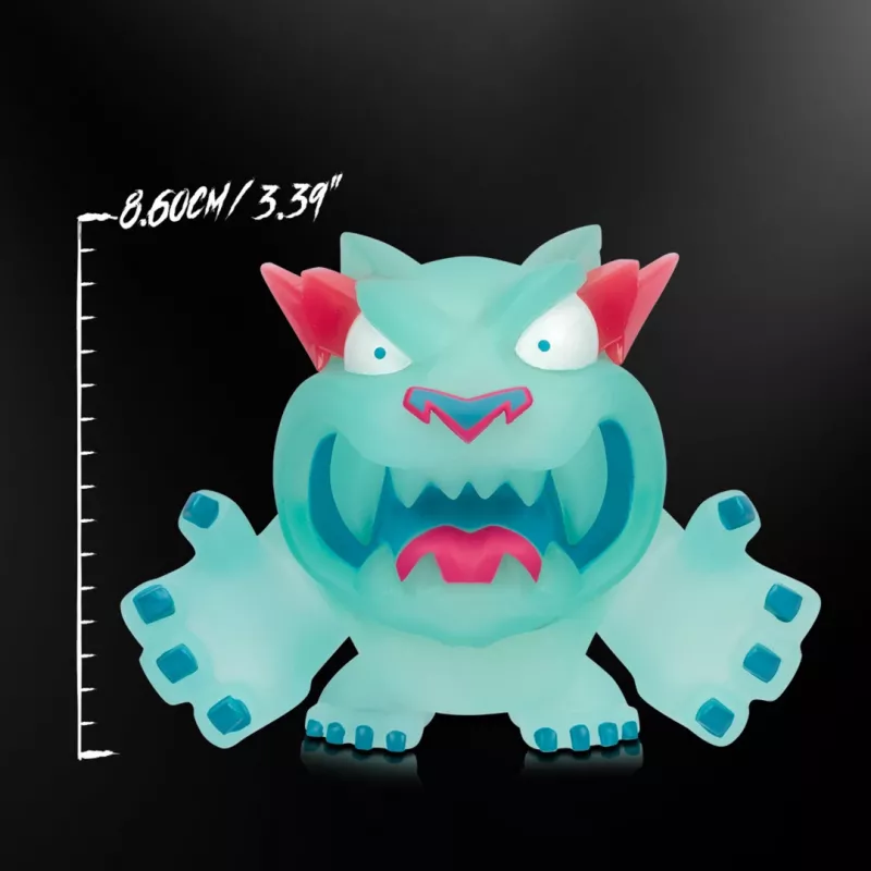 MrBeast Lab vinylfiguren – Glow Panther, speelfiguur