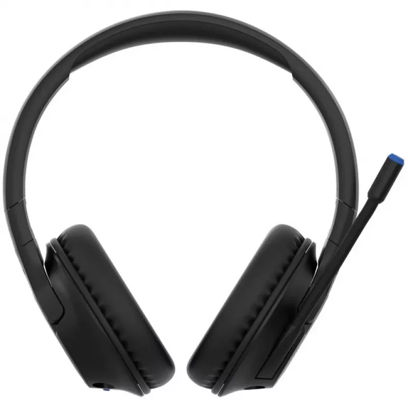 Belkin SoundForm Inspire - headset - over-ear - Bluetooth - draadloos, bedraad - 3,5 mm jackplug - zwart (AUD006BTBLK)