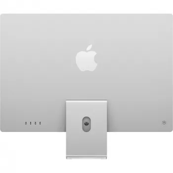 Apple iMac24 zilver/M4-8C-CPU 8C-GPU/16GB/256GB SSD/toetsenbord-Duits/MM2/1GB Ethernet