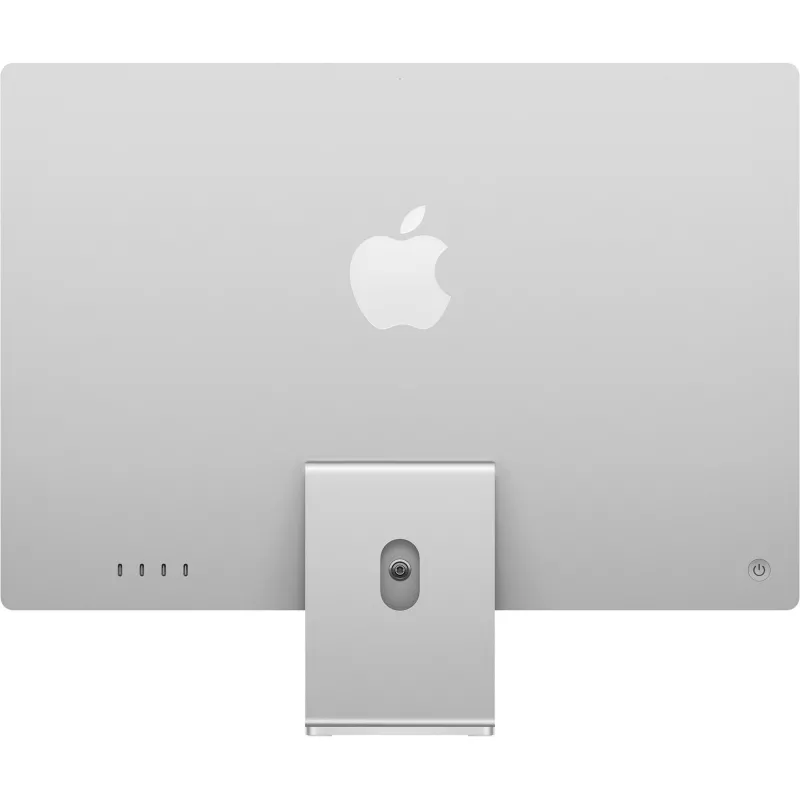 Apple iMac24 zilver/M4-8C-CPU 8C-GPU/16GB/256GB SSD/toetsenbord-Duits/MM2/1GB Ethernet