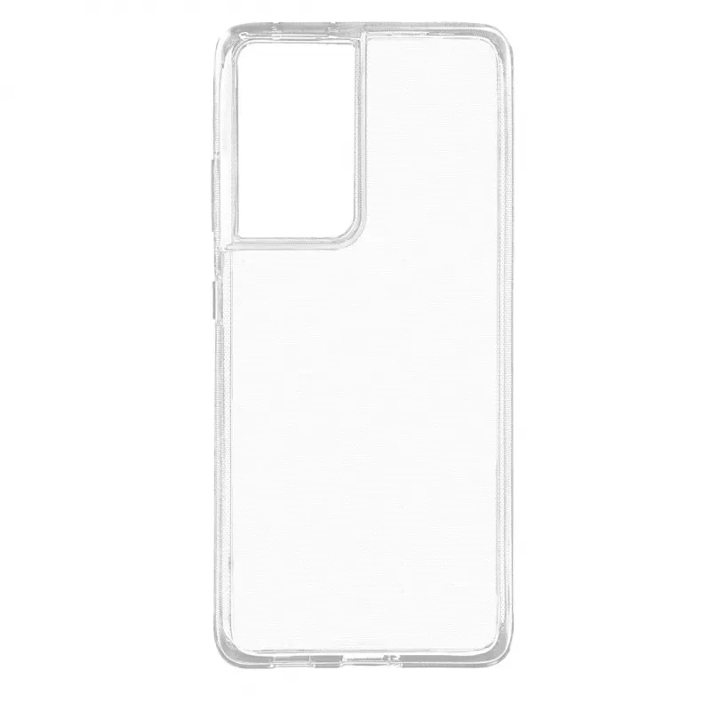 Krusell Essentials SoftCover TPU-hoes voor Samsung Galaxy S21 Ultra, 17,3 cm (6,8 inch), transparant