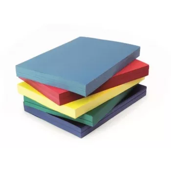 Fellowes Delta - bindrug - A4 (210 x 297 mm) - wit - 250 g/m² - 100 stuks - voor Fellowes Galaxy 500, Galaxy Wire, Pulsar+ 300, Quasar+ 500, Star 150, Star+ 150 (5370101)
