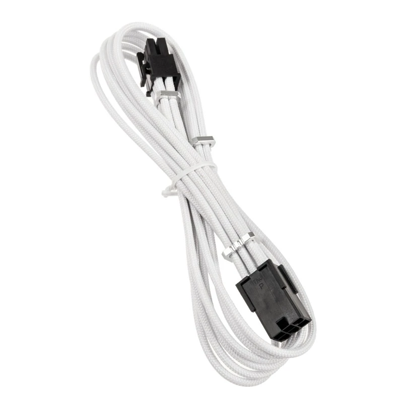 BITFENIX Alchemy PCIe 6-Pin verlengkabel 45 cm gesleeved wit