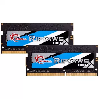 G.Skill Ripjaws - DDR4 - kit - 32 GB: 2 x 16 GB - SO-DIMM 260-pin - 3200 MHz / PC4-25600 - unbuffered