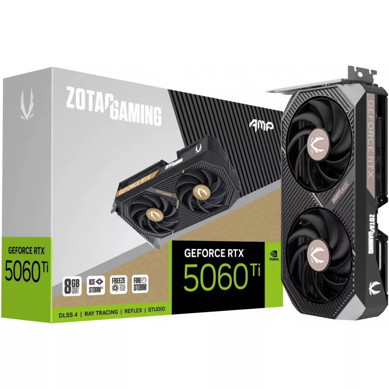 Grafische kaart Zotac GAMING GeForce RTX 5060 Ti AMP