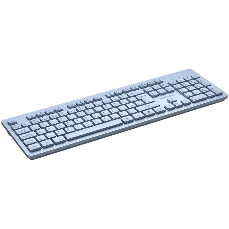 CANYON toetsenbord HKB-W01 UK/US AAA draadloos blauw