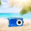 Compactcamera Easypix W3027 Wave 5 MP 1280 x 720 pixels blauw