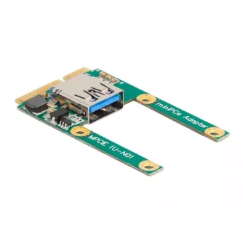 DeLOCK Mini PCIe I/O 1 x USB 2.0 Type-A bus full-size half-size