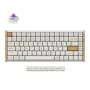 Draadloos mechanisch toetsenbord Keychron K2 HE Special Edition wit RGB-achtergrondverlichting, compacte 75%-lay-out