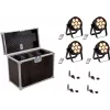 LED-spot-set EUROLITE 7C-7 Silent slank 4×7W RGBW