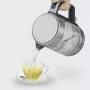Waterkoker Severin 1,7 l 2200 W zwart roestvrijstaal transparant