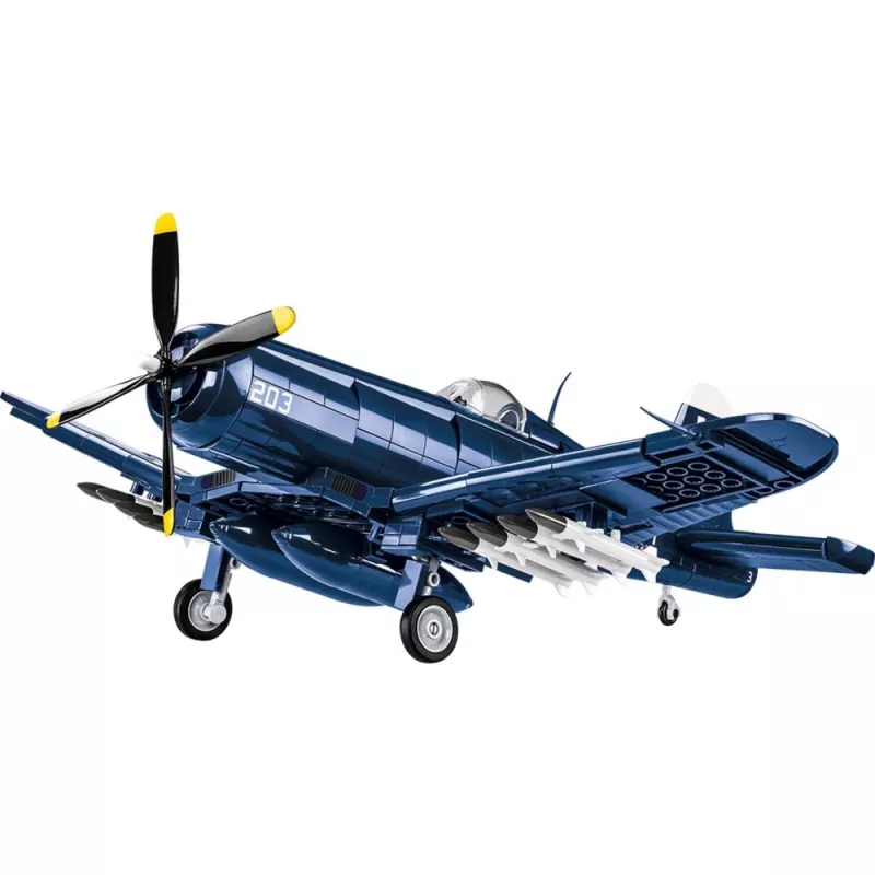 Bouwstenen COBI F4U-4 Corsair 520 stuks Koreaanse Oorlog