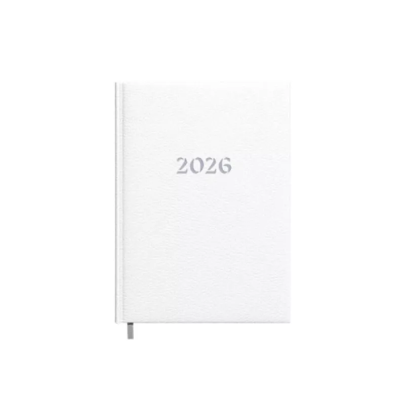 Planningskalender-notitieboek 2026 A5 wit