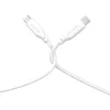 4smarts USB-C / USB-C-siliconenkabel High Flex 60W 1,5m wit