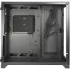 C-703 Vision ATX gaming-behuizing, gehard glas, zwart