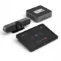 Conferentie-touchcontroller Logitech TAPMST/LBL/1 met touchbediening voor Microsoft Teams, tafelinstallatie