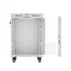 Lanberg FF01-6615-12SL Rackkast 15U vrijstaand rack Grijs
