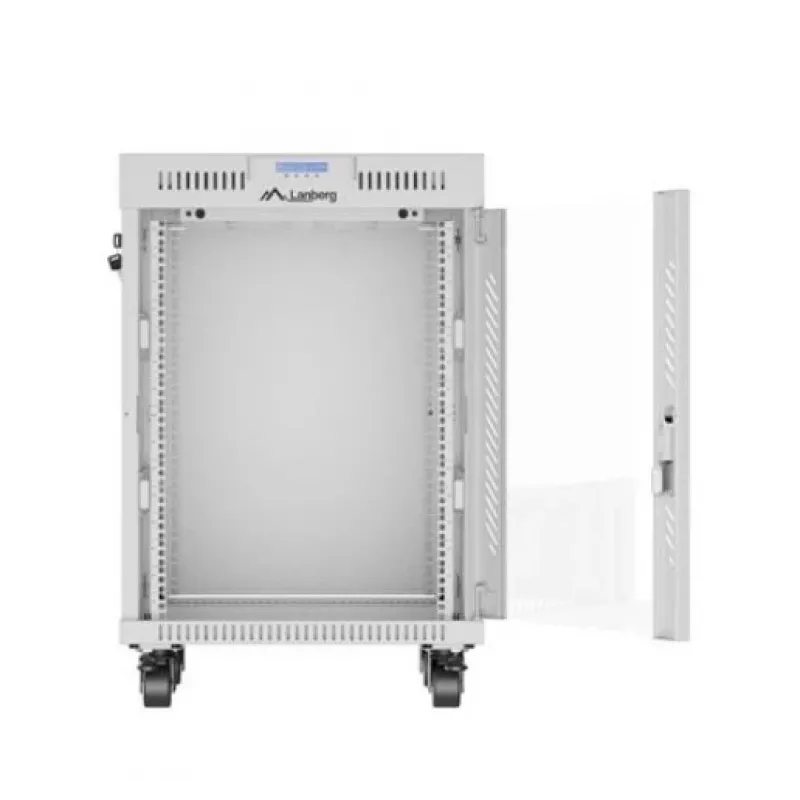 Lanberg FF01-6615-12SL Rackkast 15U vrijstaand rack Grijs