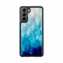 Beschermhoes iKins voor Samsung Galaxy S21 in Blue Lake zwart