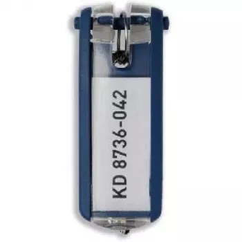 Sleutelhanger Key Clip Durable 1957-07 Blauw 6 stuks