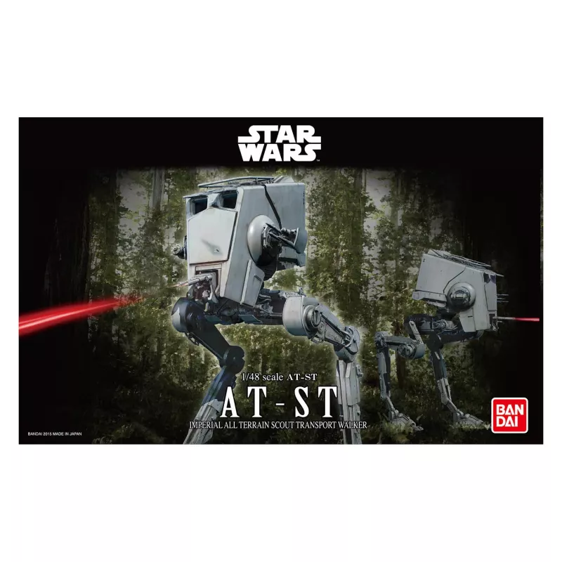 Bouwpakket van een gepantserd gevechtsvoertuigmodel REVELL AT-ST 1:48, hoogte 182 mm
