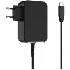 Mobiele apparaatoplader LC-Power LC-NB-GAN-65-C laptop zwart AC binnen