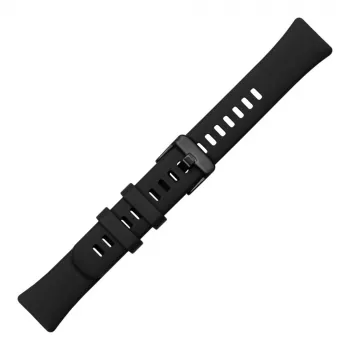 Siliconen band FIXED voor Huawei Band 8/9/10 – zwart, vervangbare huidvriendelijke band