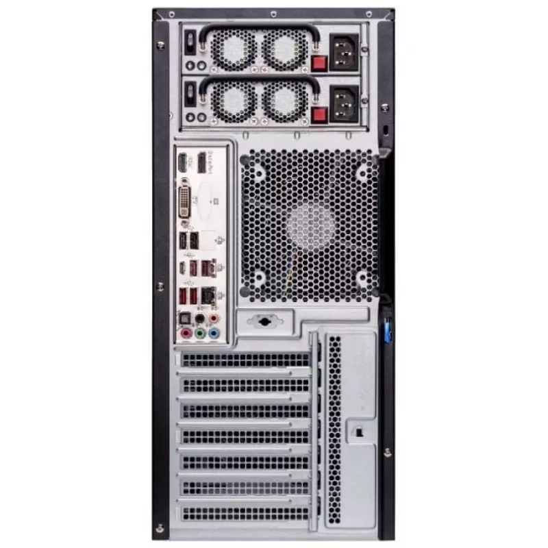 Server Supermicro SuperChassis 732I-R600B midi tower zwart 600 W