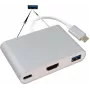 Dockingstation helos 288389 USB 3.1 Type-C met 4K HDMI-uitgang
