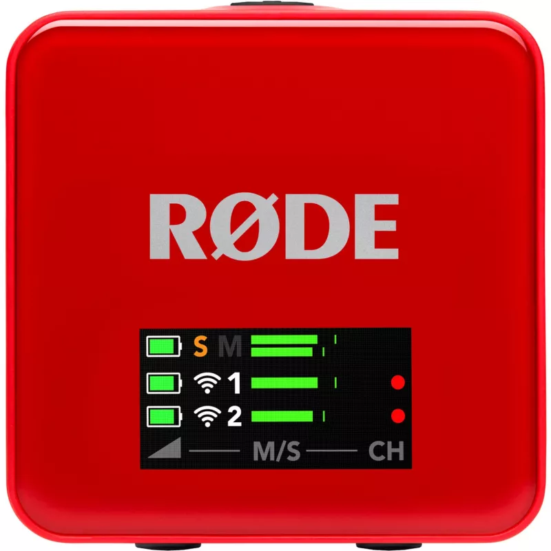 RØDE Wireless GO III Rood - draadloos microfoonsysteem (rood)