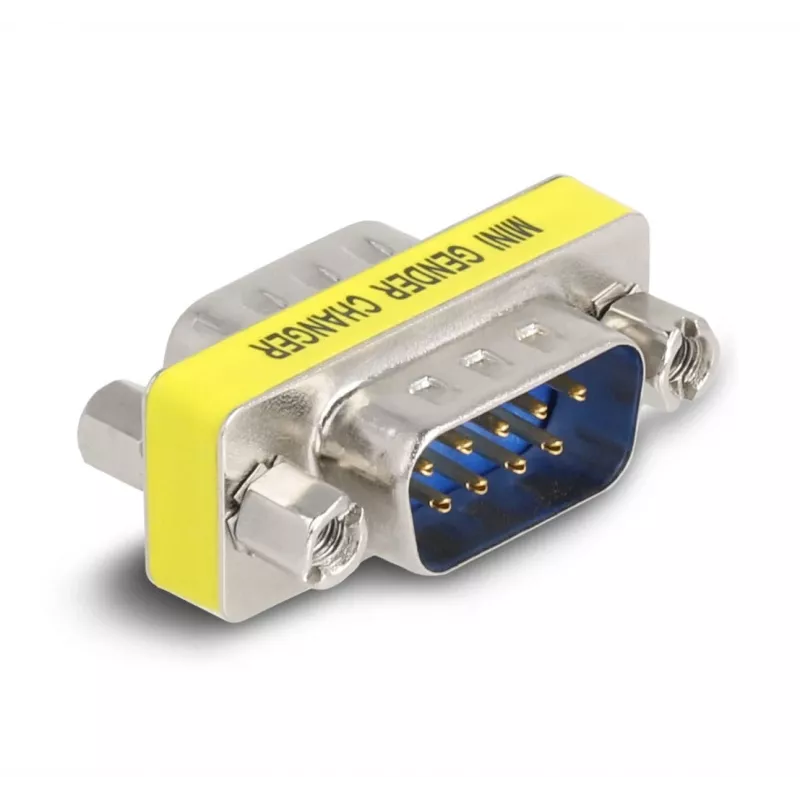 D-Sub 9-polige adapter stekker naar stekker DeLOCK 66464