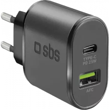 SBS TETRPD25W oplader voor mobiele apparaten zwart indoor (TETRPD25W)