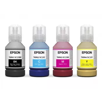 Inktcartridge Epson Zwart 140 ml voor SC-T3100x (Origineel C13T49H10N)