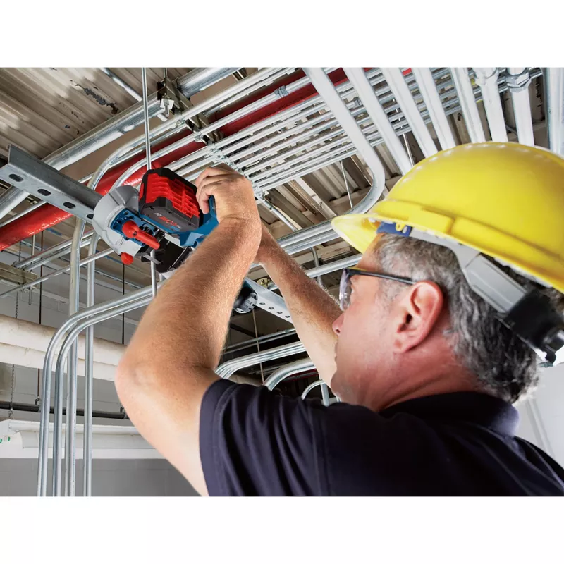 Bosch GCB 18V-63 Professional accu-lintzaag, 18 V, zaagdiepte 63,5 mm, zonder accu en lader, L-BOXX