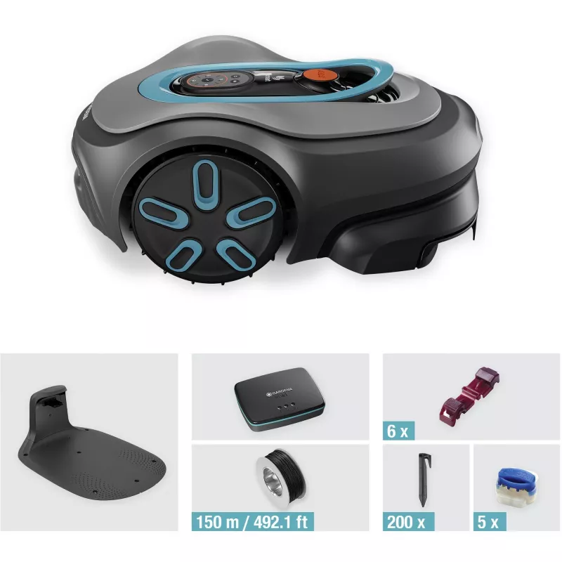 Maaierrobot Gardena smart SILENO pro batterij 600 m² 16 cm