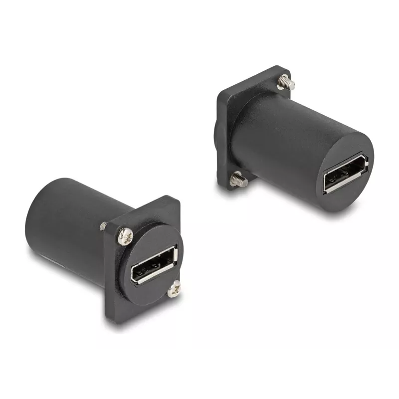 DeLOCK D-type-module DisplayPort bus naar bus 4K zwart