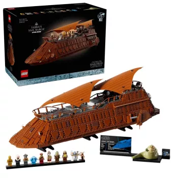 LEGO Star Wars set Jabba's Barge 75397 – 3943 onderdelen, 11 minifiguren, leeftijd 18+