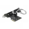 Uitbreidingskaart DeLOCK PCI Express x1 naar 2 x serieel RS-232