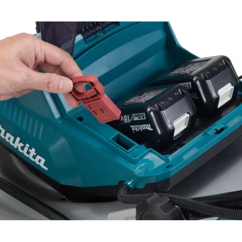 Makita DLM460Z grasmaaier batterij zwart, blauw