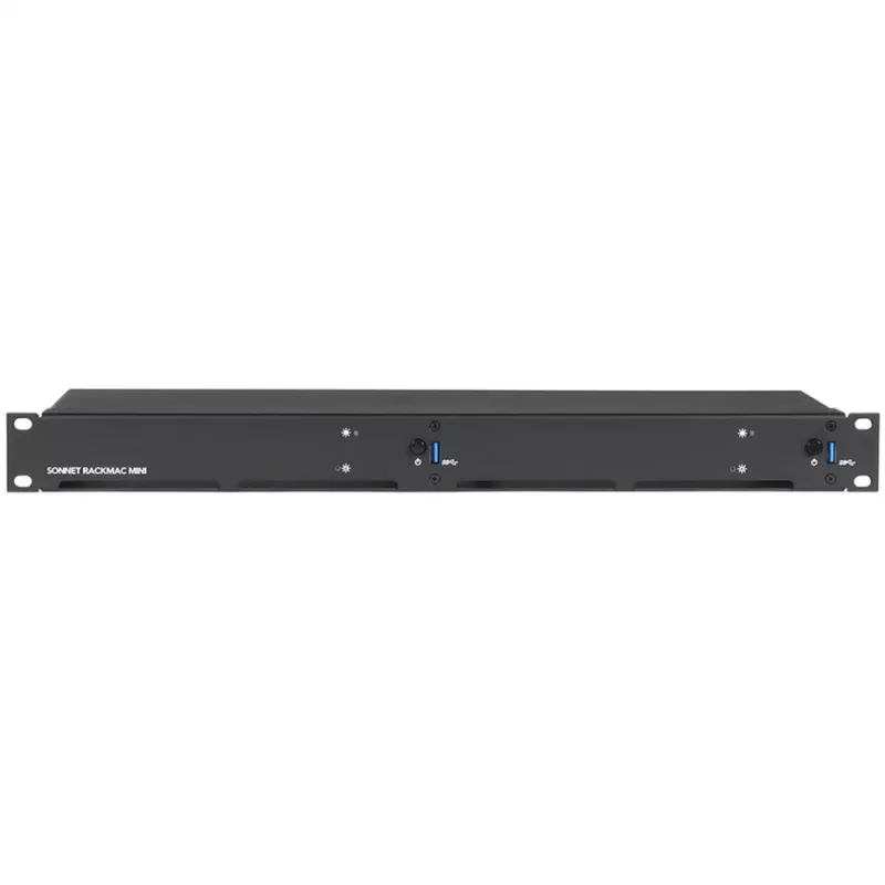 Montageset Sonnet RackMac mini 1U zwart