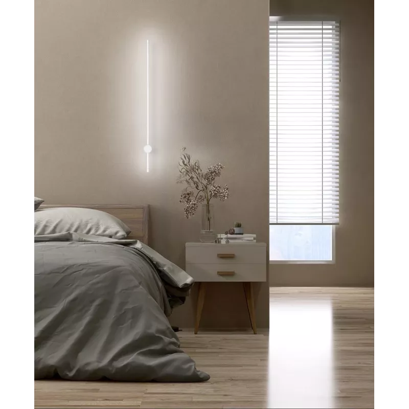 Activejet LED-wandlamp AJE-HILTON wit NW