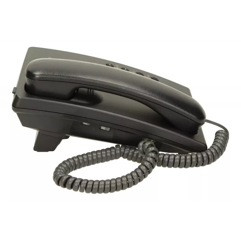 Snoertelefoon Panasonic KX-TS500 zwart met nummerweergave en handsfree functie