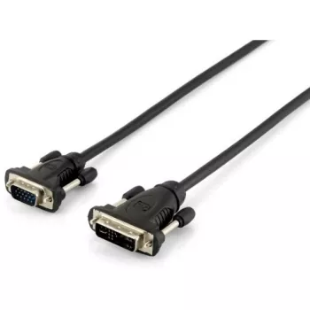 Equip DVI-A naar HD15 VGA-kabel, 1,8 m, 1,8 m, DVI-A, VGA (D-Sub), stekker, stekker, goud