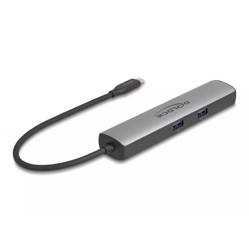 DeLOCK USB Type-C dockingstation 8K HDMI USB 10 Gbps 2,5 Gigabit LAN PD 100W