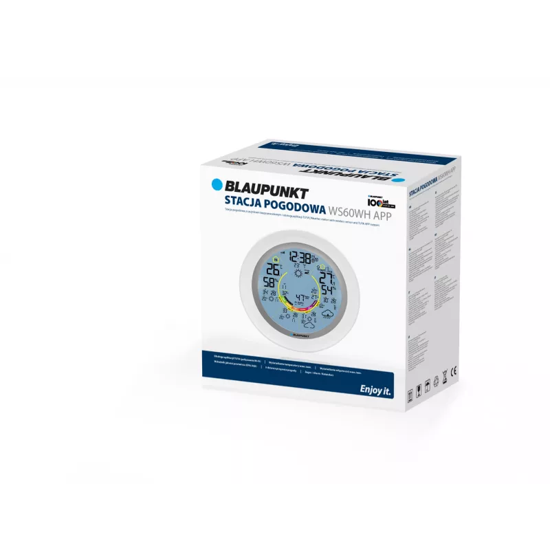 Blaupunkt WS60WH App weerstation, Wit