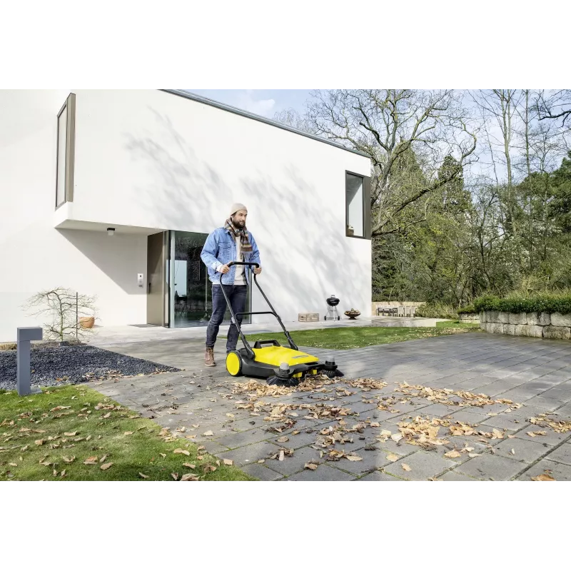 Kärcher S 6 Twin veegmachine zwart, geel