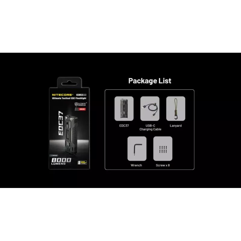 Zaklamp EDC-serie/EDC37 Nitecore