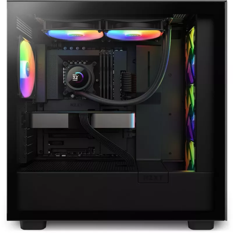 All-in-one vloeistofkoeler NZXT Kraken 280 RGB 14 cm zwart